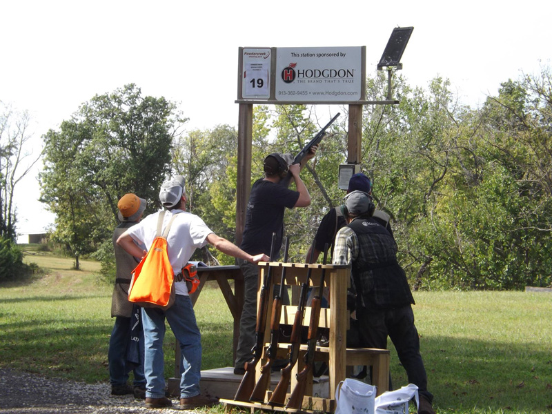 People Shooting Together